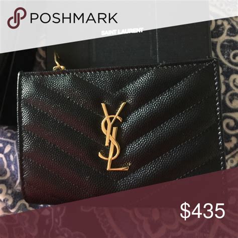 ysl slim wallet|ysl wallets for women.